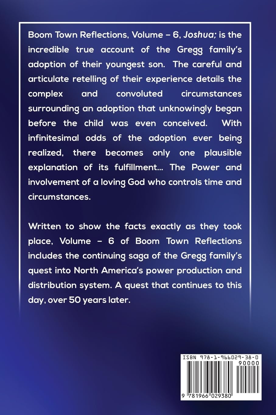 Back image for Boom Town Reflections Volume 6: Joshua
