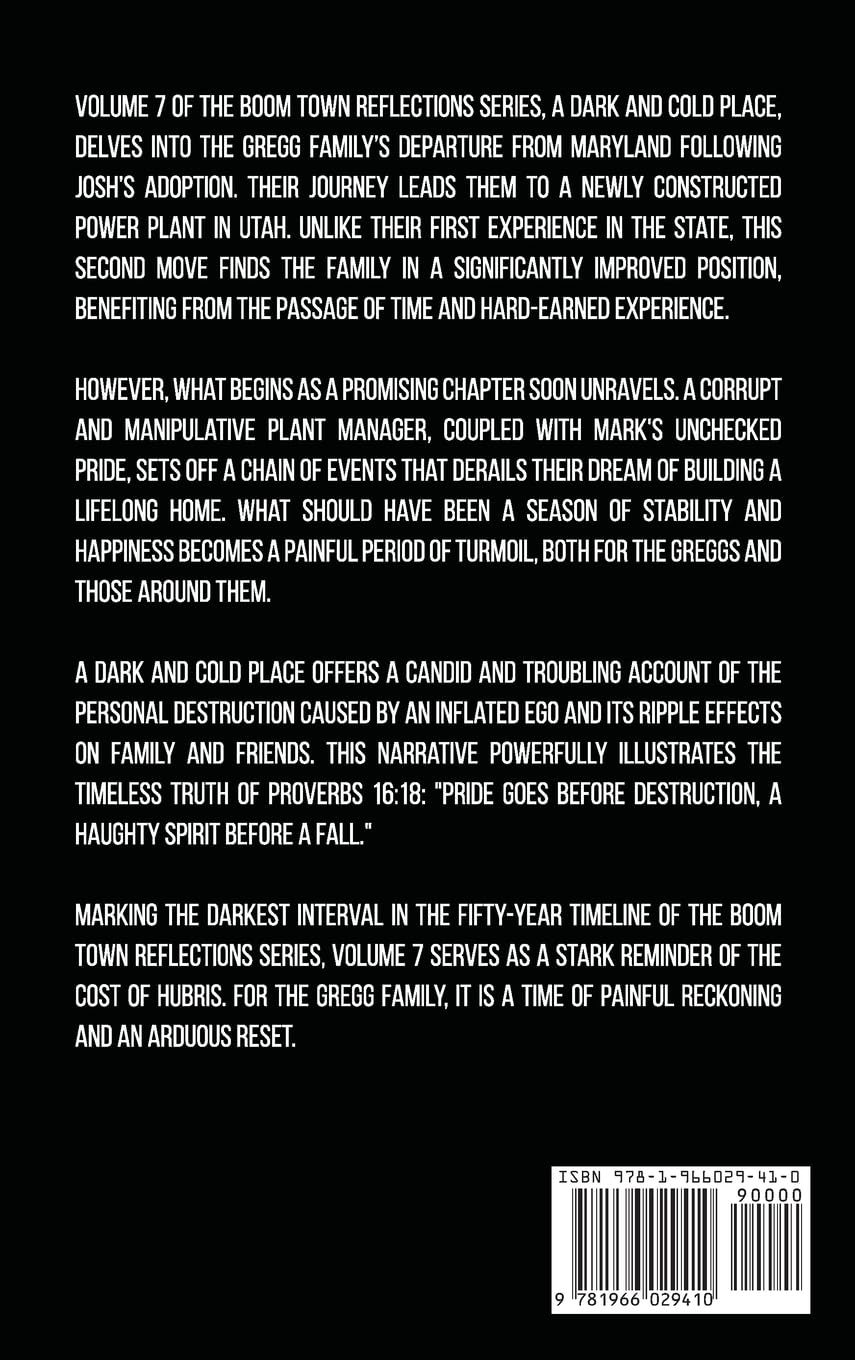 Back image for Boom Town Reflections Volume 7: A Dark and Cold Place